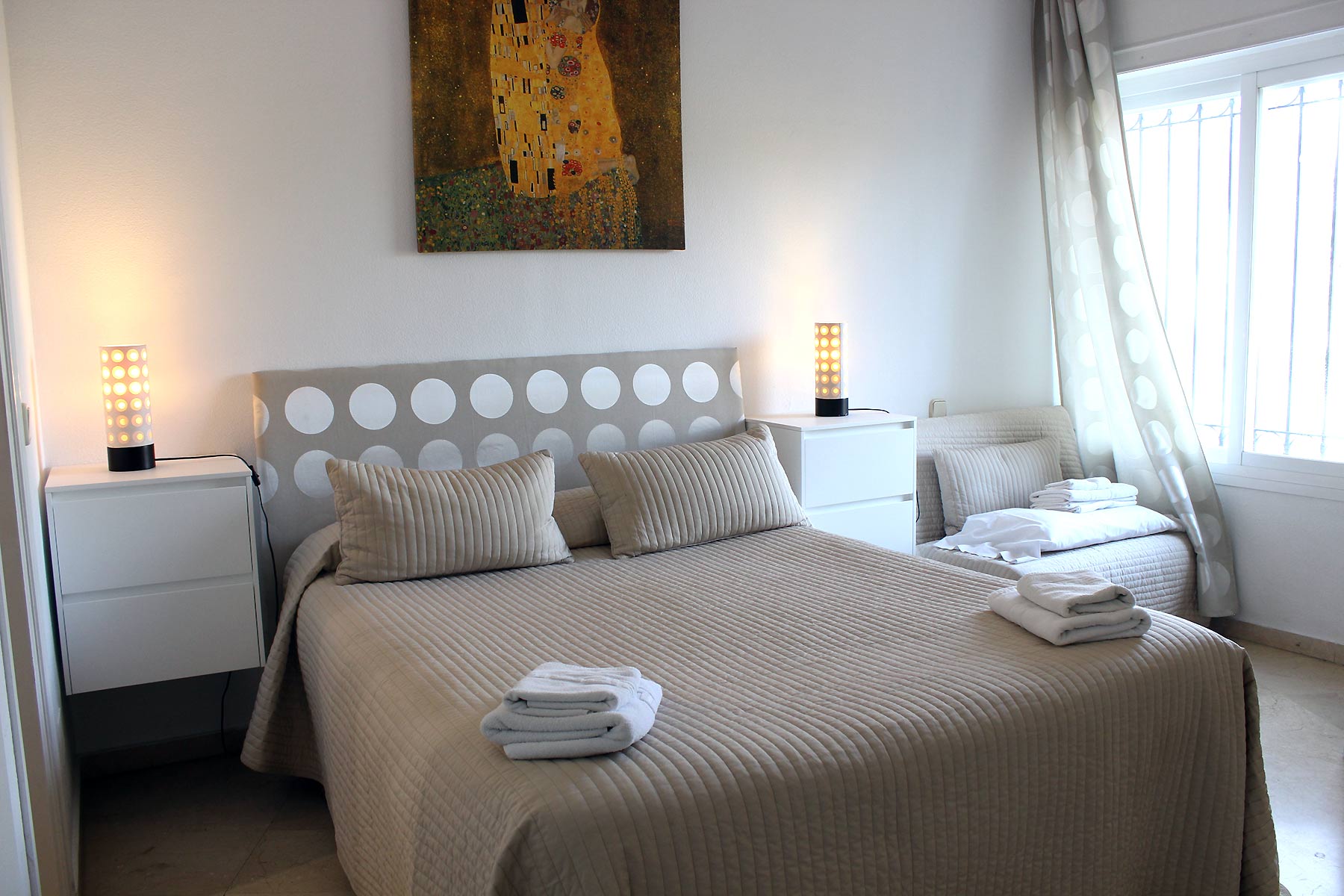 Alquiler apartamentos Estepona Dormitorio principal