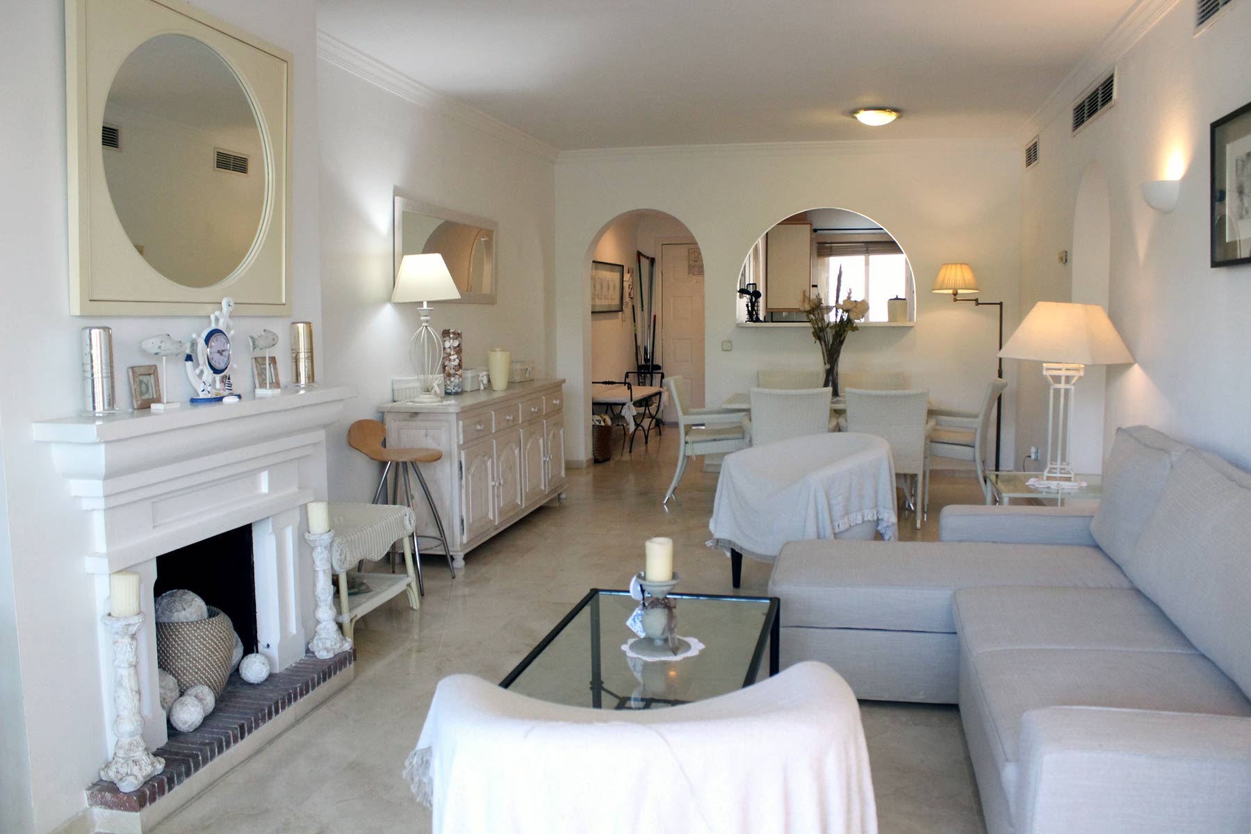 Alquiler apartamentos Estepona Salón / comedor