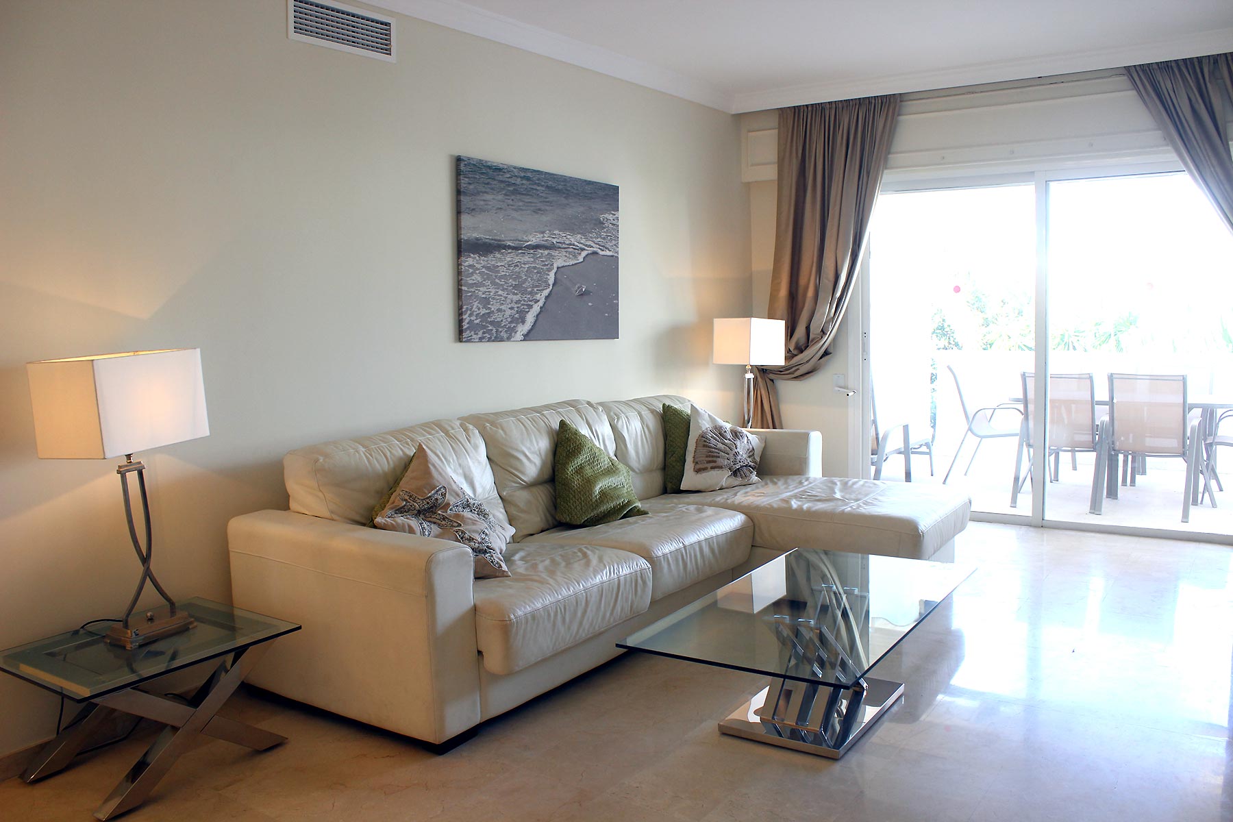 Alquiler apartamentos Estepona Salón / comedor