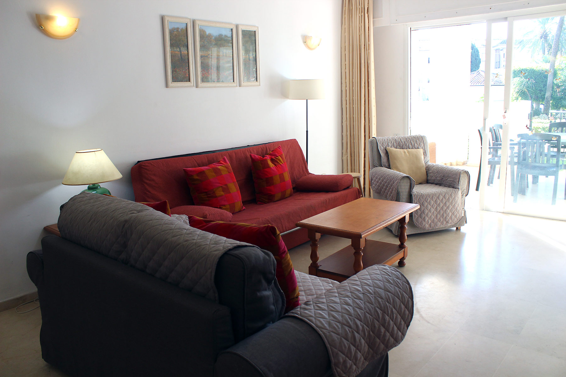 Alquiler apartamentos Estepona Salón / comedor