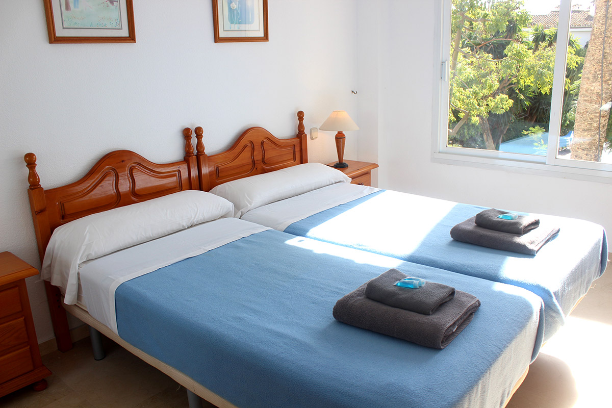 Alquiler apartamentos Estepona Dormitorio