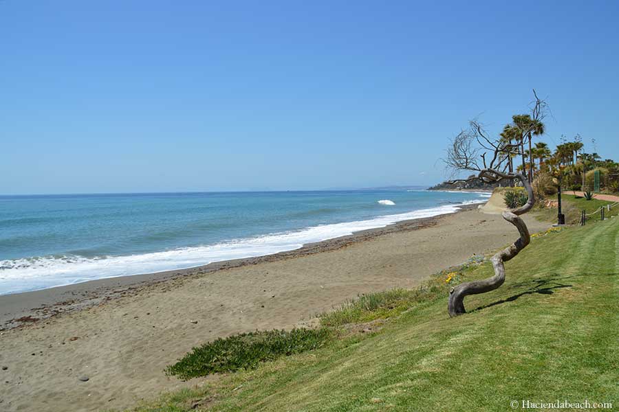 Hacienda Beach camino del litoral