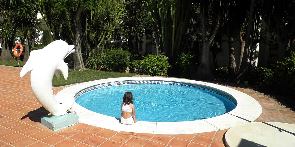 La piscina para niños Hacienda Beach 