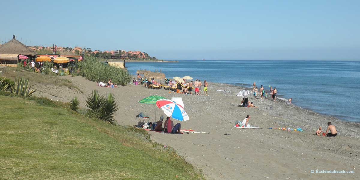 Plage de sable Hacienda Beach Espagne