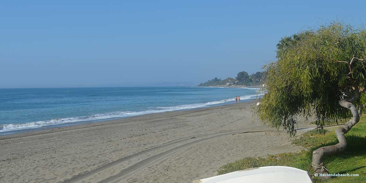 Plage de sable Hacienda Beach Estepona