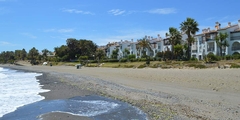 Hacienda Beach depuis la plage